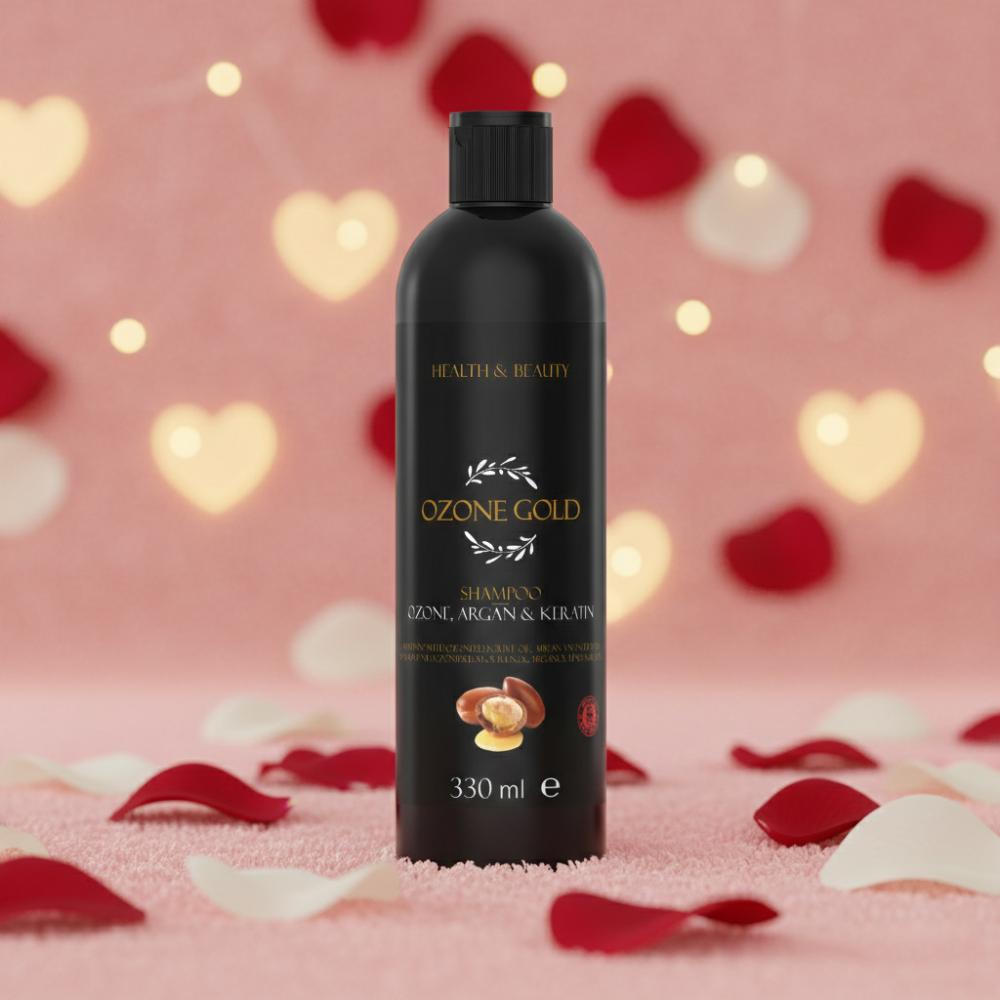 OZONE GOLD - SHAMPOO WITH OZONE ШАМПОН СО ОЗОН - 330ml
