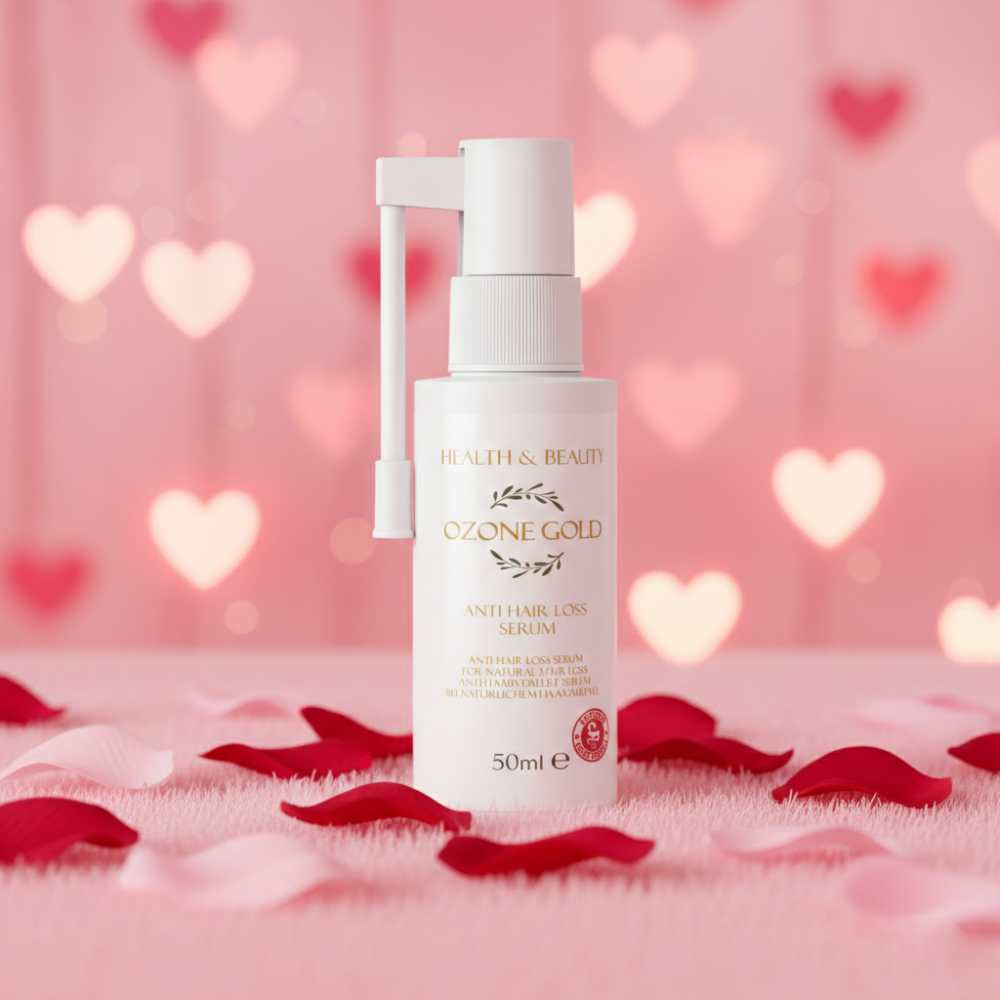 OZONE GOLD - ANTI HAIR LOSS SERUM СЕРУМ ПРОТИВ ЗАГУБА НА КОСА - 50ml