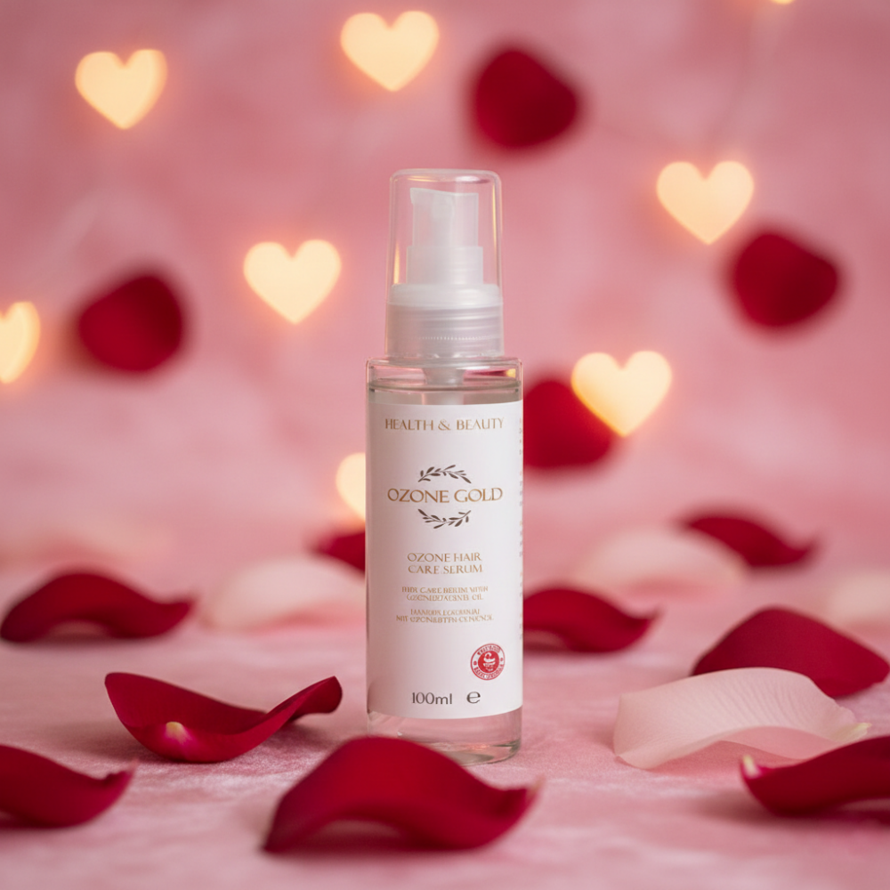 OZONE GOLD - HAIR CARE SERUM СЕРУМ ЗА НЕГА НА КОСА СО ОЗОН, АРГАН, КЕРАТИН - 100ml