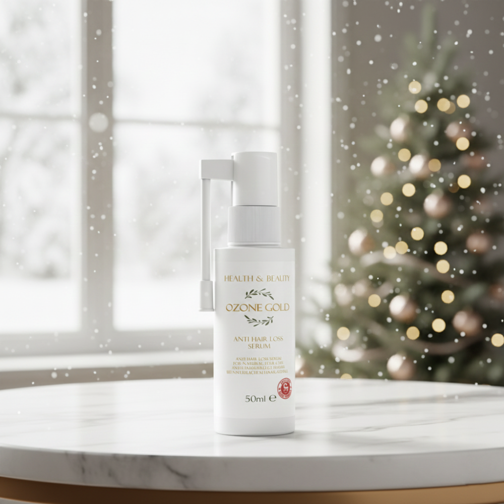OZONE GOLD - ANTI HAIR LOSS SERUM СЕРУМ ПРОТИВ ЗАГУБА НА КОСА - 50ml