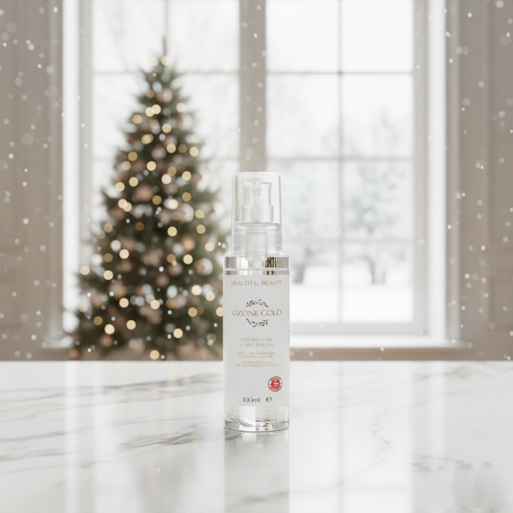 OZONE GOLD - HAIR CARE SERUM СЕРУМ ЗА НЕГА НА КОСА СО ОЗОН, АРГАН, КЕРАТИН - 100ml