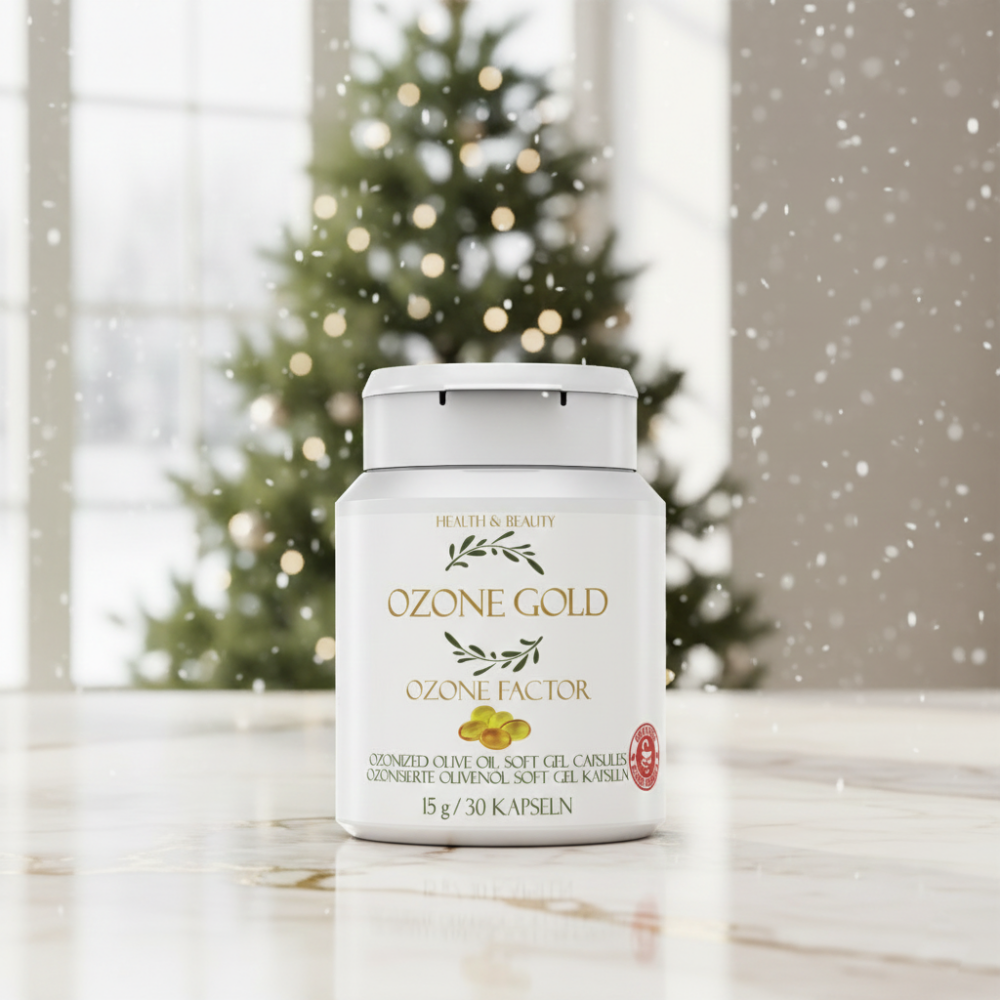 OZONE GOLD – OZONE FACTOR / ОЗОНИРАНО МАСЛИНОВО МАСЛО ВО КАПСУЛА