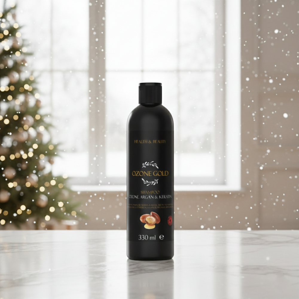 OZONE GOLD - SHAMPOO WITH OZONE ШАМПОН СО ОЗОН - 330ml