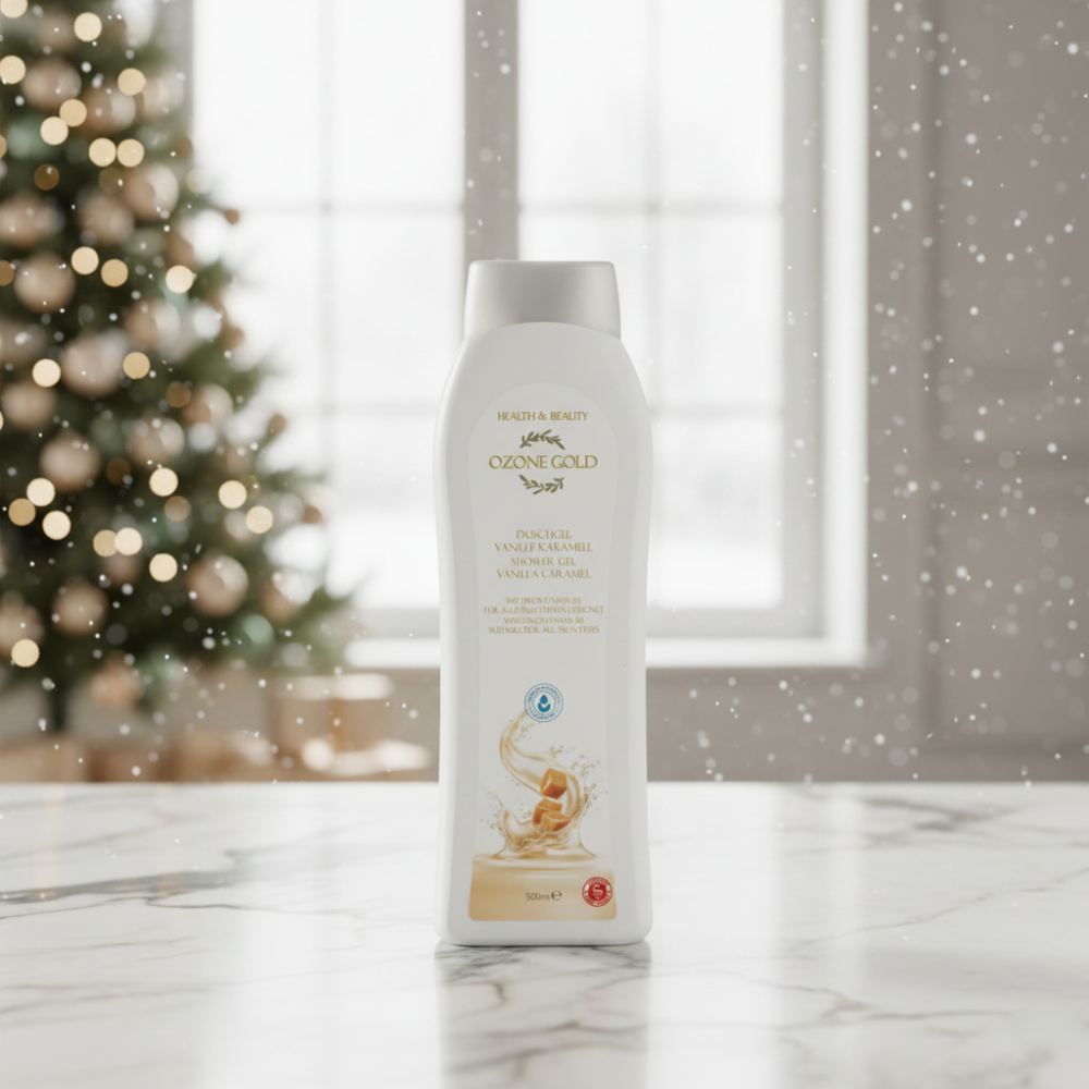 OZONE GOLD - ГЕЛ ЗА ТУШИРАЊЕ ВАНИЛА-КАРАМЕЛА