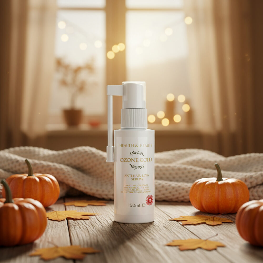 OZONE GOLD - ANTI HAIR LOSS SERUM СЕРУМ ПРОТИВ ЗАГУБА НА КОСА - 50ml