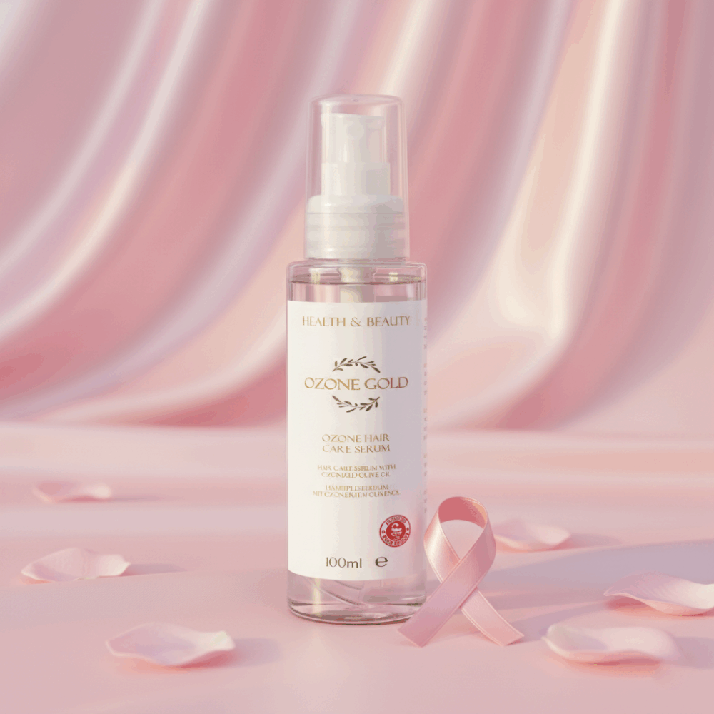 OZONE GOLD - HAIR CARE SERUM СЕРУМ ЗА НЕГА НА КОСА СО ОЗОН, АРГАН, КЕРАТИН - 100ml