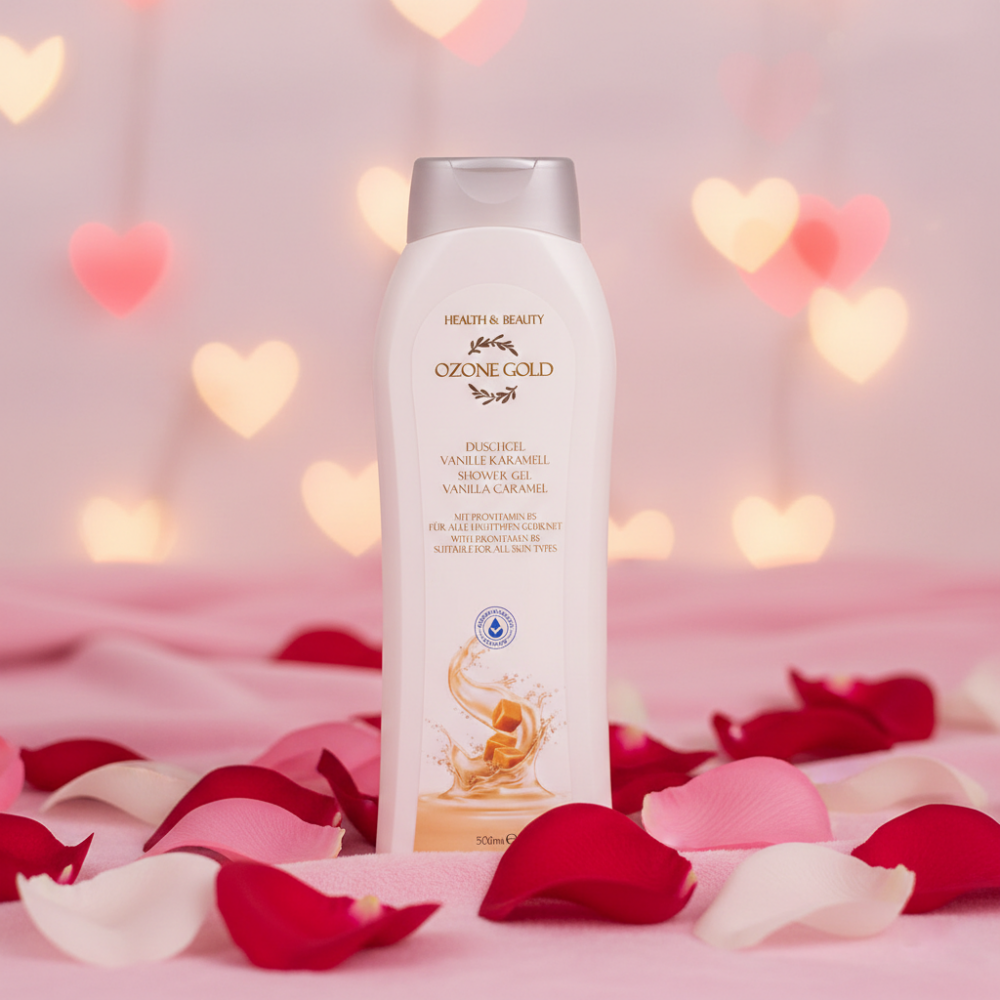 OZONE GOLD - ГЕЛ ЗА ТУШИРАЊЕ ВАНИЛА-КАРАМЕЛА